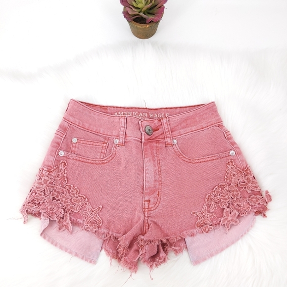 American Eagle Outfitters Pants - American eagle cut off high rise